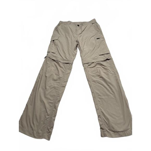 Columbia OmniShade Women's Outdoor Hiking Fishing Cargo Pants zip Shorts 30X29.5 - Picture 1 of 9